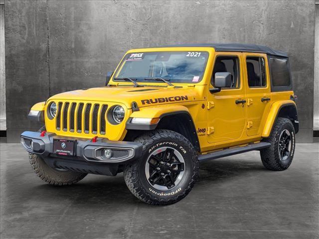 used 2021 Jeep Wrangler Unlimited car, priced at $40,955