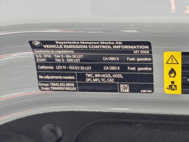 new 2026 BMW X7 car, priced at $101,885