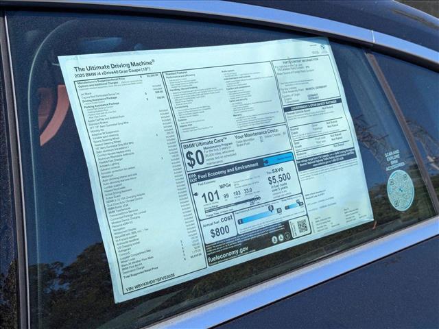 new 2025 BMW i4 Gran Coupe car, priced at $65,510