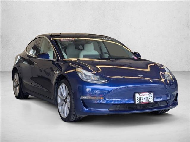 used 2018 Tesla Model 3 car, priced at $18,955