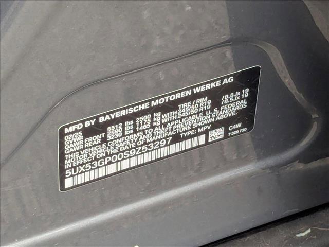 new 2025 BMW X3 car, priced at $55,810