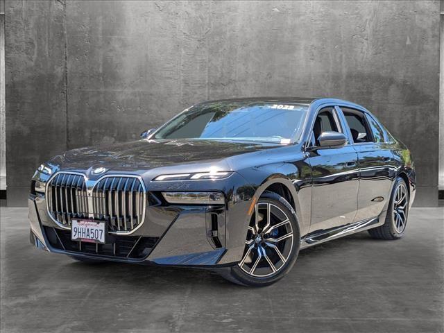 used 2023 BMW 740 car, priced at $85,777
