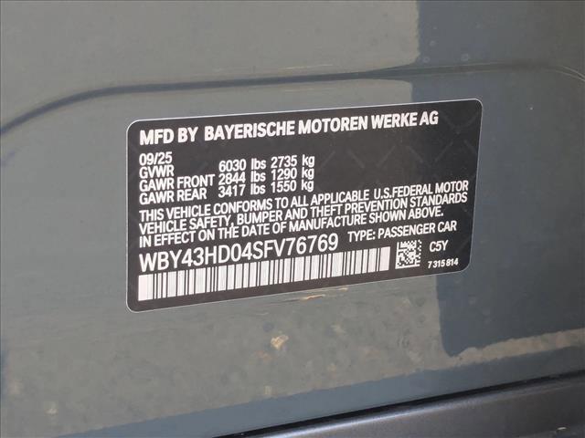 new 2025 BMW i4 Gran Coupe car, priced at $68,985