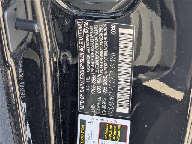 used 2007 Mercedes-Benz SLK-Class car, priced at $8,999