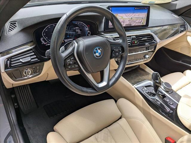 used 2022 BMW 530e car, priced at $36,955