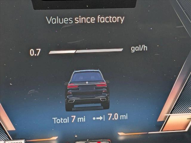 new 2025 BMW X7 car, priced at $96,735
