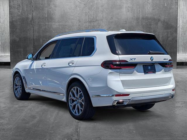 new 2025 BMW X7 car, priced at $93,180