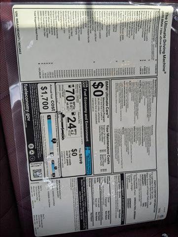 new 2026 BMW 750e car, priced at $121,005