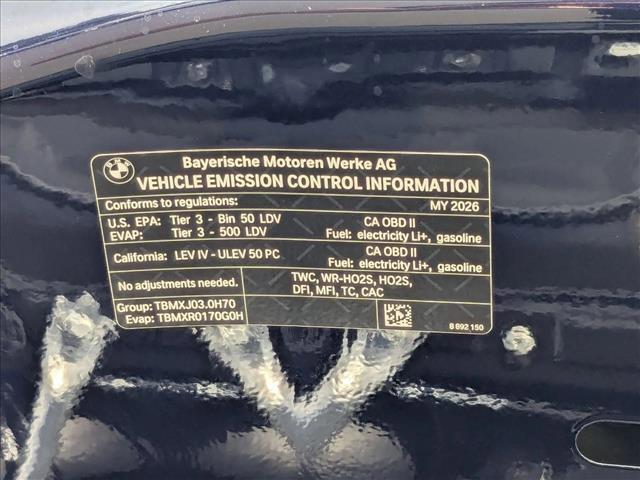 new 2026 BMW 750e car, priced at $121,005