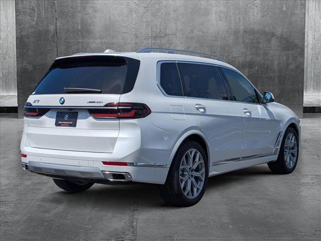 new 2025 BMW X7 car, priced at $93,180