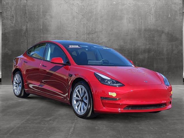 used 2021 Tesla Model 3 car, priced at $28,955