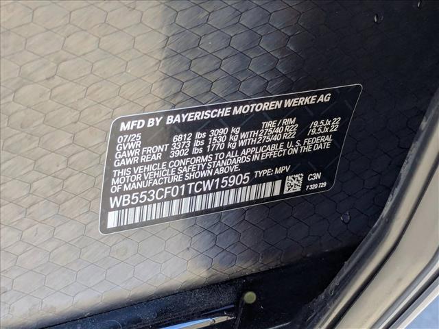 new 2026 BMW iX car, priced at $103,620