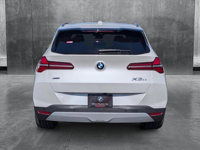 new 2025 BMW X3 car, priced at $55,485