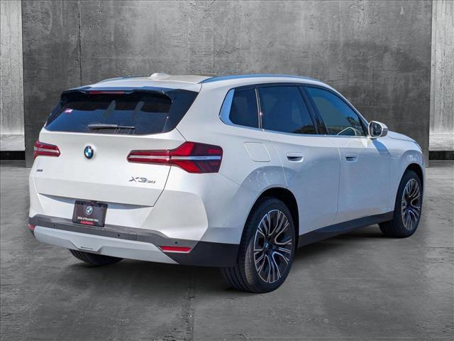 new 2025 BMW X3 car, priced at $55,485