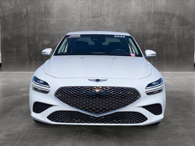 used 2022 Genesis G70 car, priced at $34,495