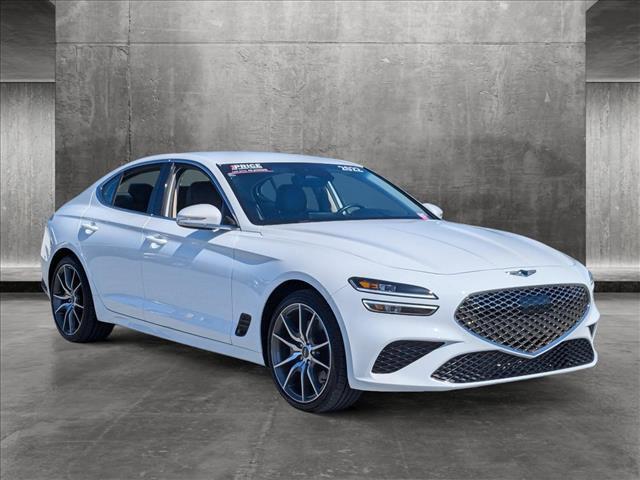 used 2022 Genesis G70 car, priced at $34,495