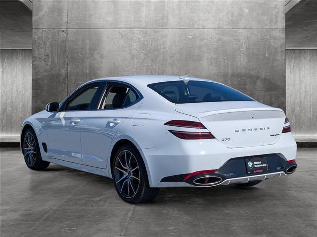 used 2022 Genesis G70 car, priced at $34,495