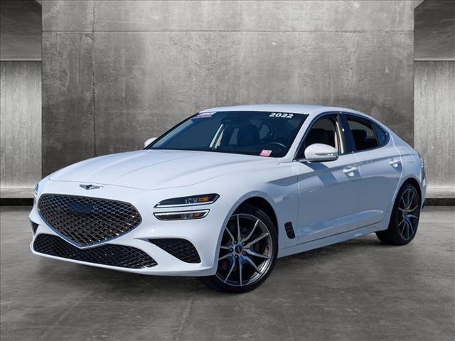 used 2022 Genesis G70 car, priced at $34,495