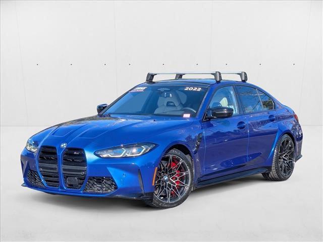used 2022 BMW M3 car, priced at $80,955