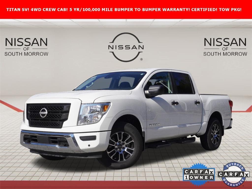 used 2023 Nissan Titan car, priced at $37,584