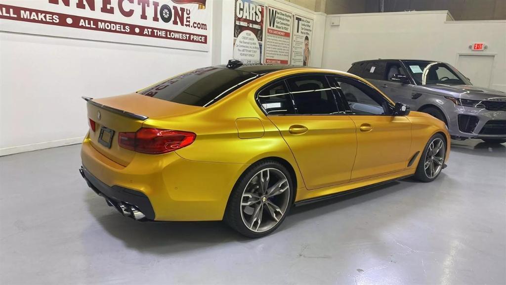 used 2019 BMW M550 car, priced at $37,700