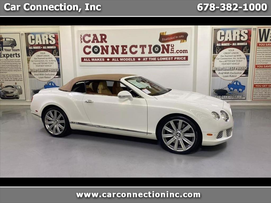 used 2012 Bentley Continental GTC car, priced at $78,000