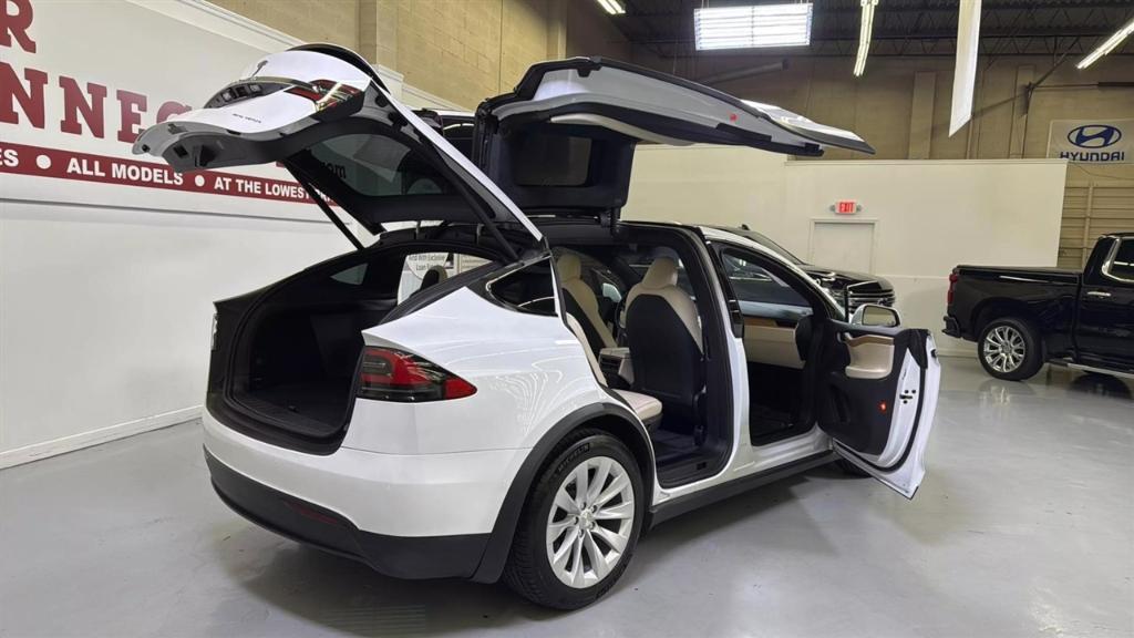 used 2020 Tesla Model X car, priced at $34,900