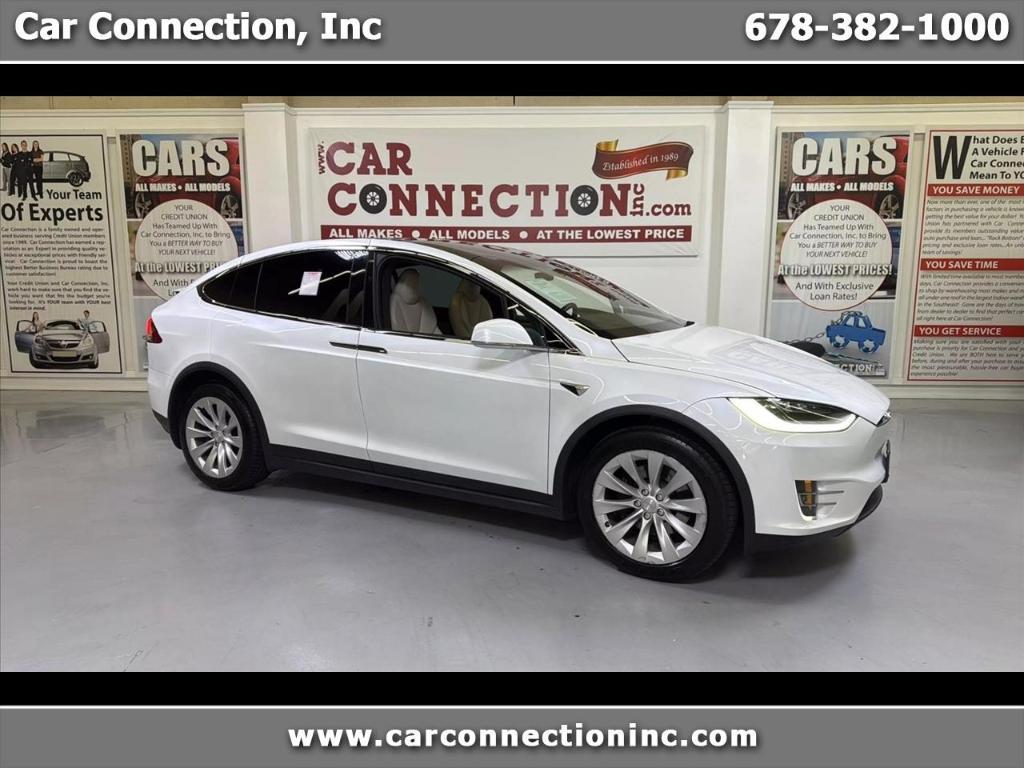 used 2020 Tesla Model X car, priced at $34,900