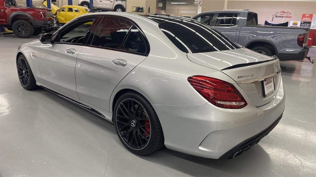 used 2017 Mercedes-Benz AMG C 63 car, priced at $43,500