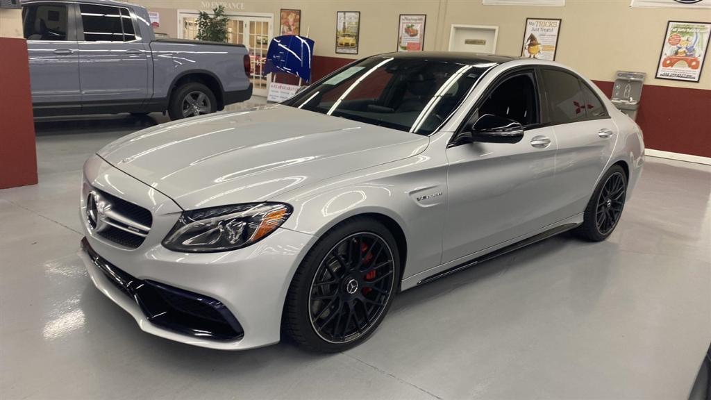 used 2017 Mercedes-Benz AMG C 63 car, priced at $43,500