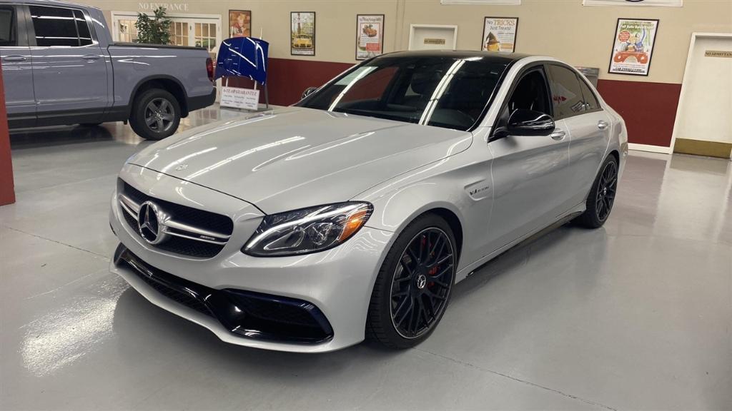 used 2017 Mercedes-Benz AMG C 63 car, priced at $43,500