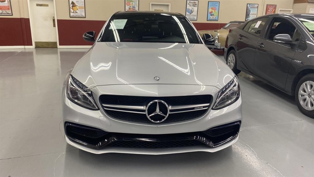 used 2017 Mercedes-Benz AMG C 63 car, priced at $43,500