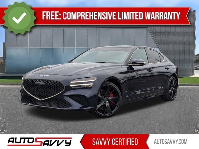 used 2023 Genesis G70 car, priced at $31,800