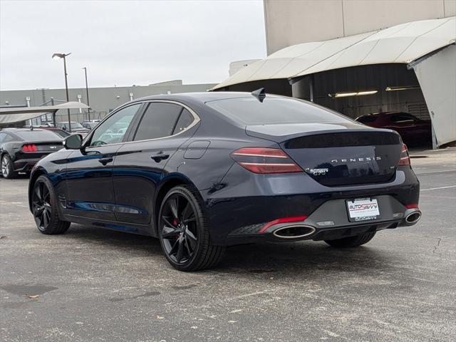 used 2023 Genesis G70 car, priced at $31,800