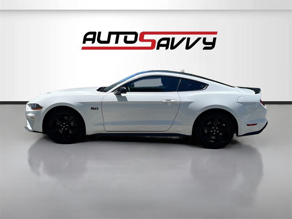 used 2022 Ford Mustang car, priced at $34,500