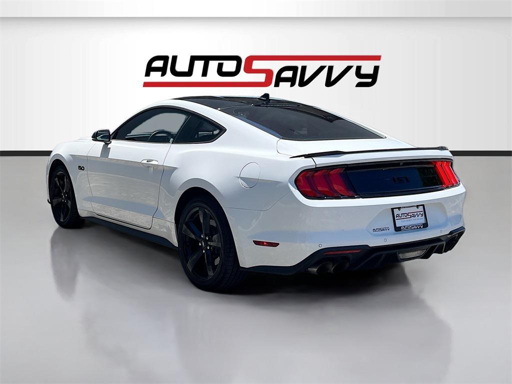 used 2022 Ford Mustang car, priced at $34,500