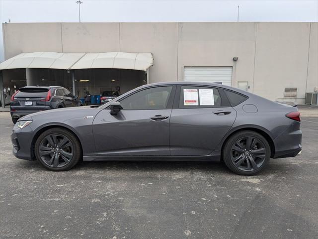 used 2021 Acura TLX car, priced at $26,200