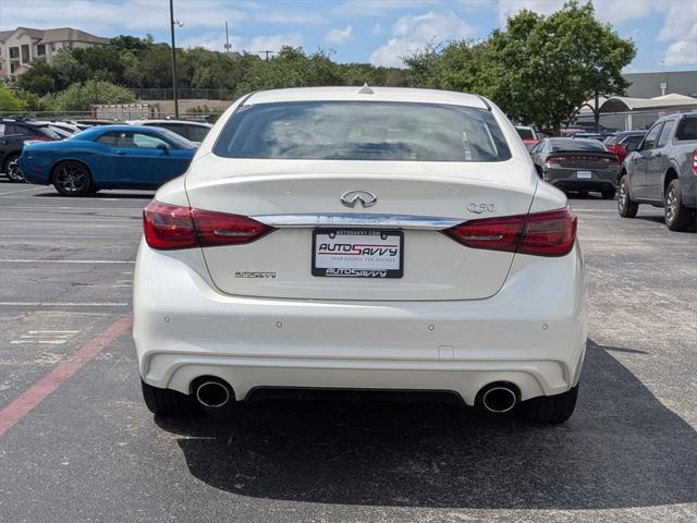 used 2021 INFINITI Q50 car, priced at $20,600