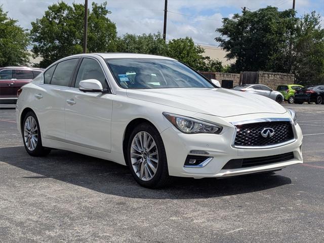 used 2021 INFINITI Q50 car, priced at $20,600