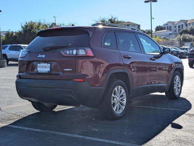 used 2021 Jeep Cherokee car, priced at $16,500