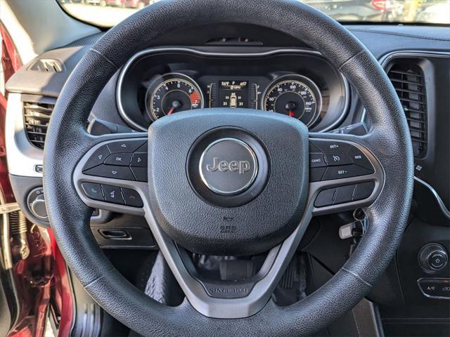 used 2021 Jeep Cherokee car, priced at $16,500