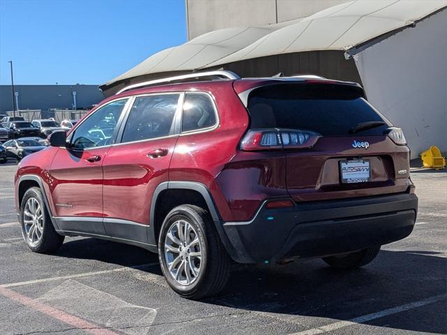 used 2021 Jeep Cherokee car, priced at $16,500