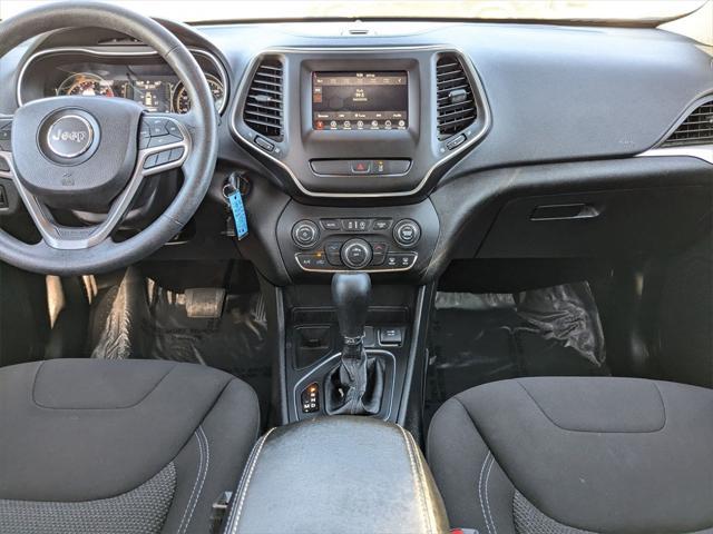 used 2021 Jeep Cherokee car, priced at $16,500