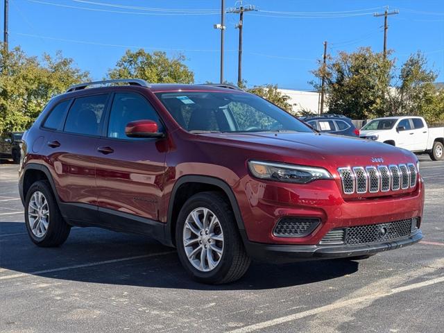 used 2021 Jeep Cherokee car, priced at $16,500