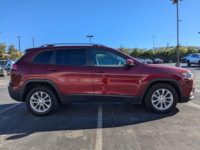 used 2021 Jeep Cherokee car, priced at $16,500