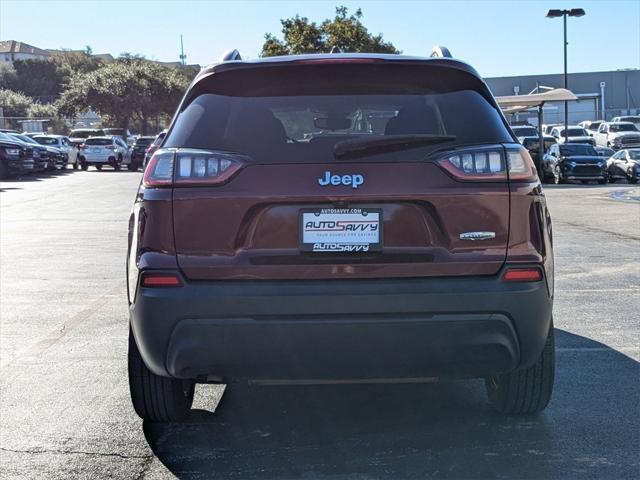 used 2021 Jeep Cherokee car, priced at $16,500