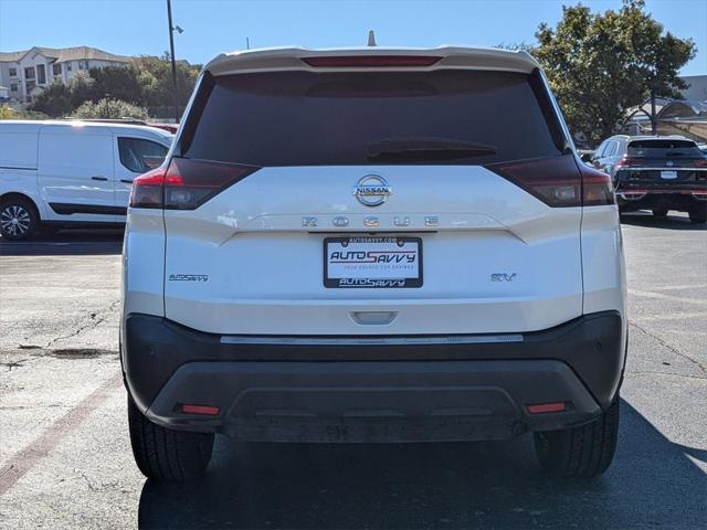 used 2021 Nissan Rogue car, priced at $20,000