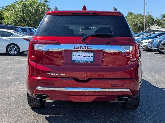 used 2022 GMC Acadia car, priced at $27,600