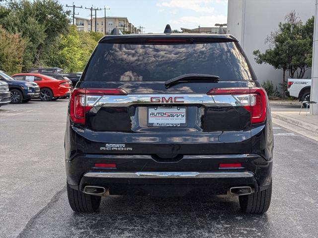 used 2021 GMC Acadia car, priced at $27,200