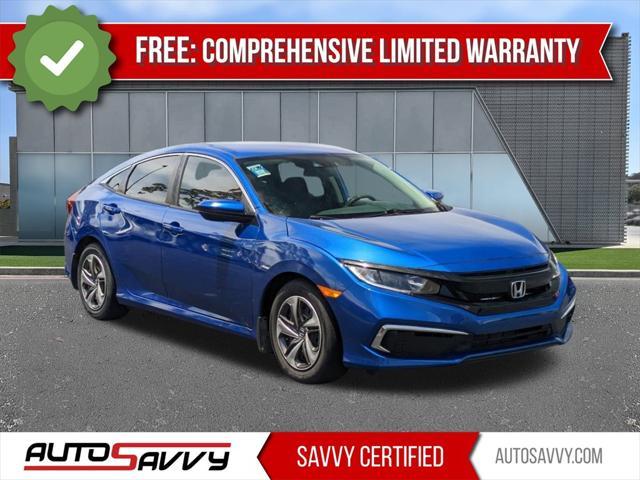 used 2020 Honda Civic car, priced at $17,300